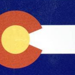 Colorado State - Flag Sticker-
