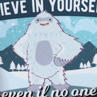 Believe in Yourself Yeti Sticker