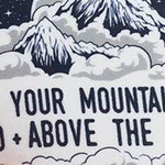 Edward Abbey Mountain Quote Sticker
