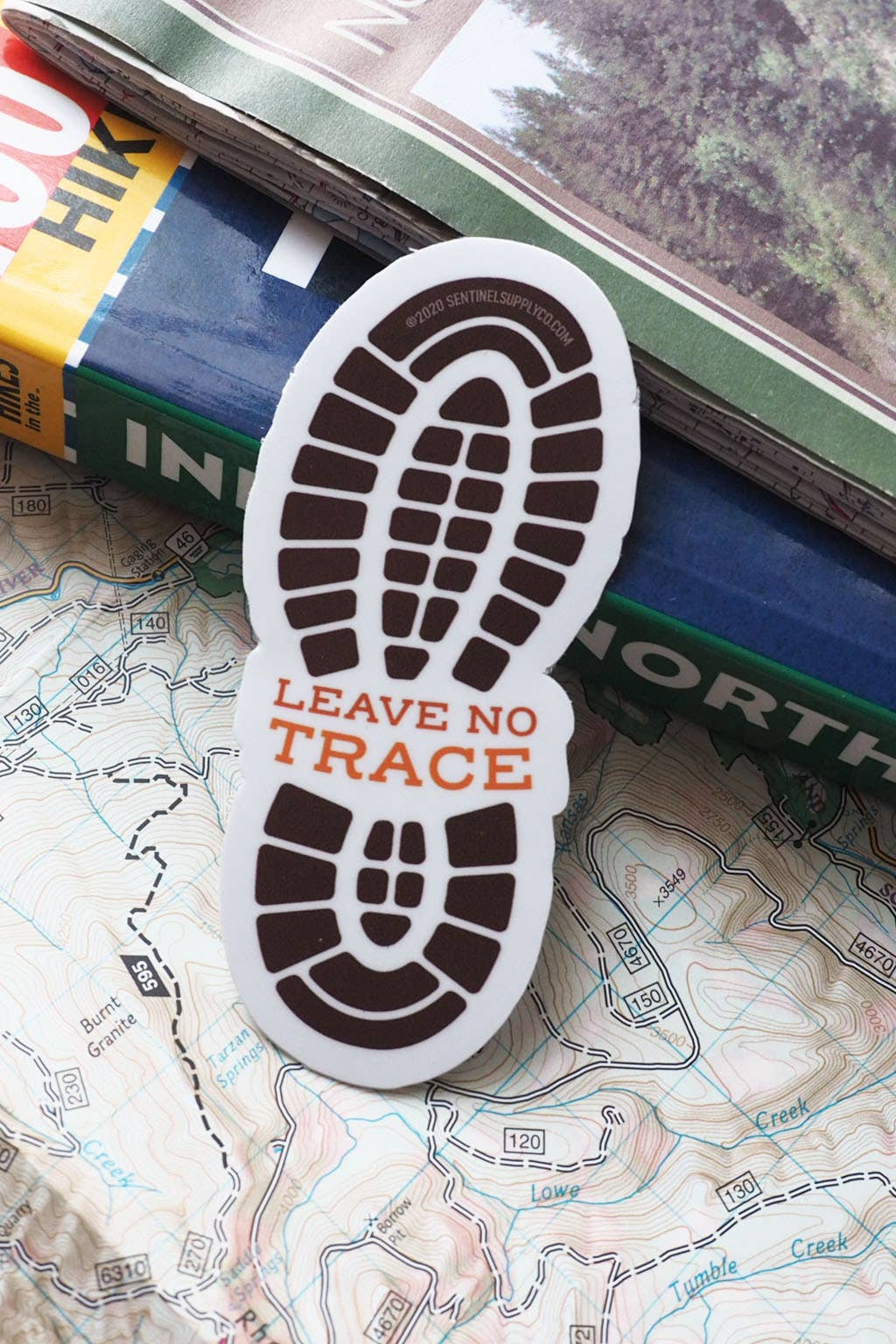 Leave No Trace Hiking & Nature Stickers.