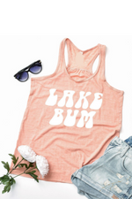 Lake Bum Girls Tank Top.