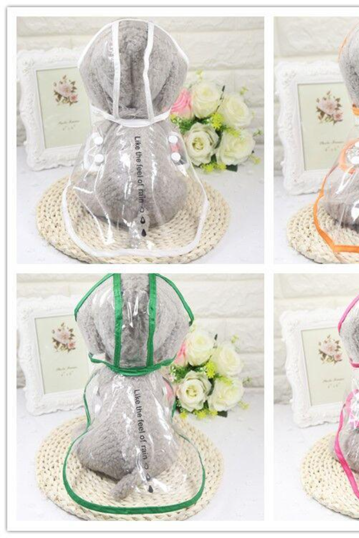 Doggy Raincoat - Various Colors.