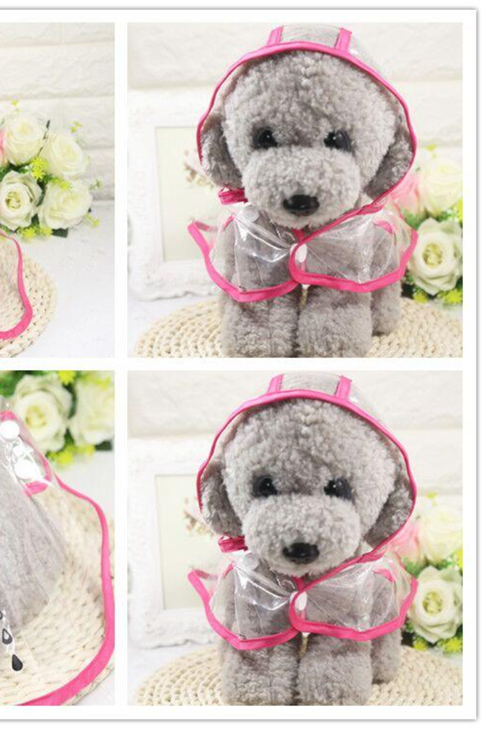 Doggy Raincoat - Various Colors.