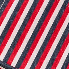 Red White Blue Striped Fashionable Tote Bag