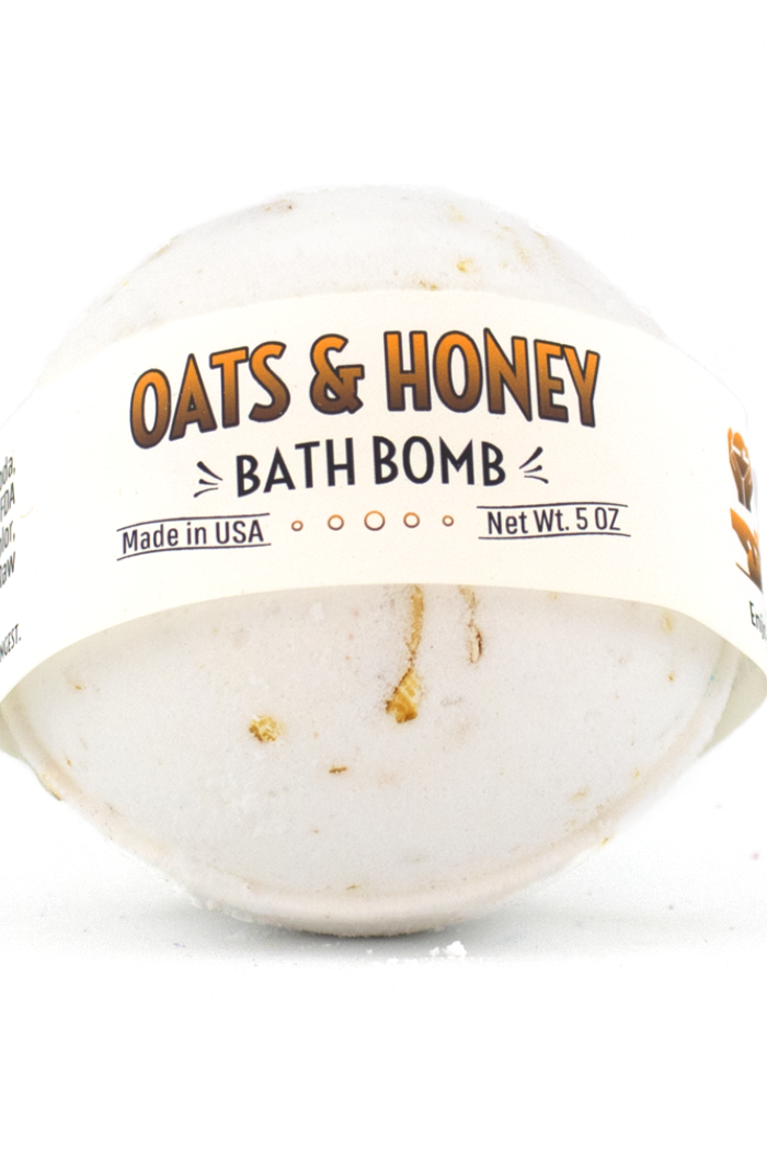 Organic Bath Bomb - Oats and Honey