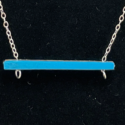 Apres Ski Freerider Necklace-Silver Plated.