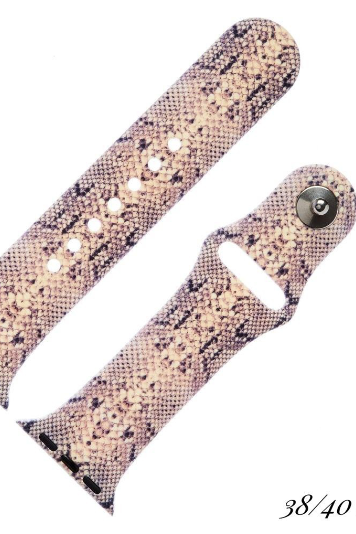 Silicone Watch Band for Apple Watches.