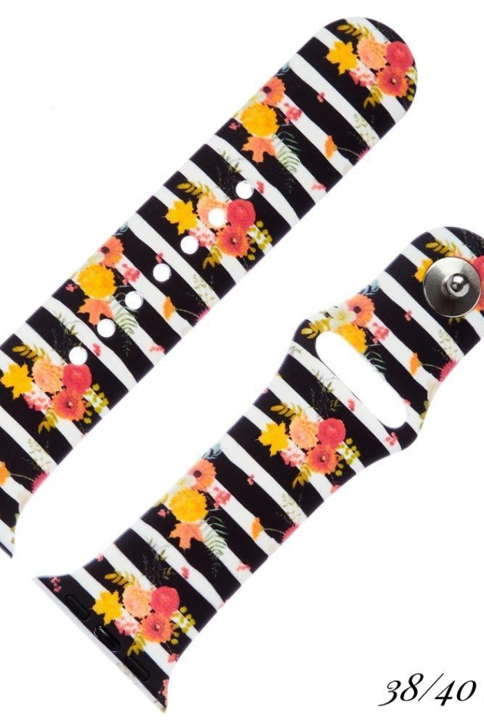 Silicone Watch Band for Apple Watches.