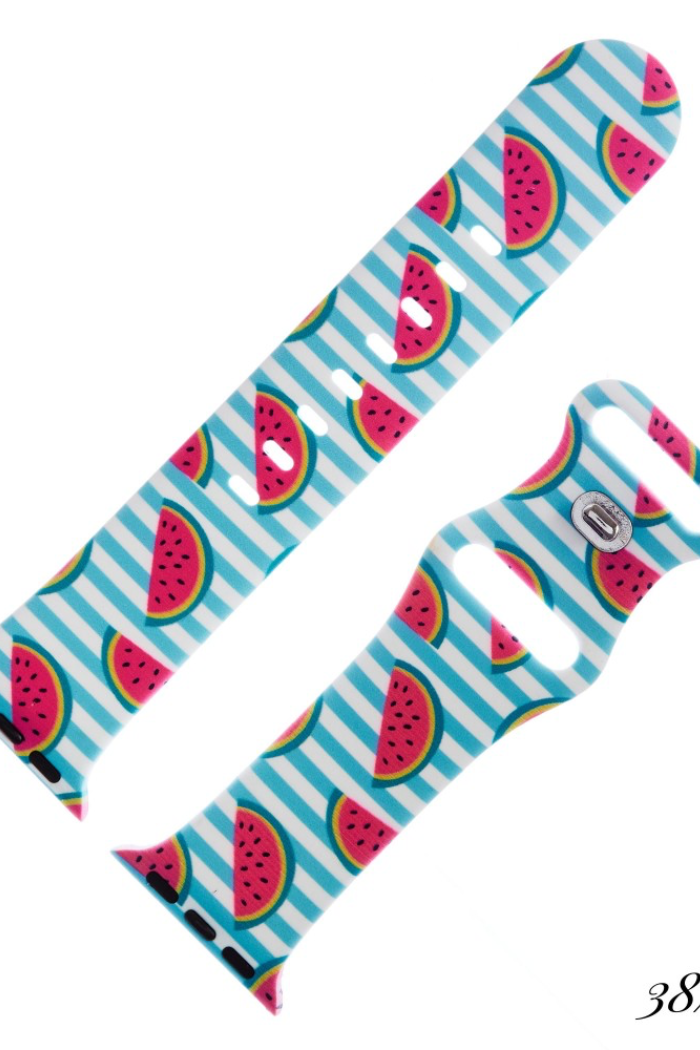 Silicone Watch Band for Apple Watches.