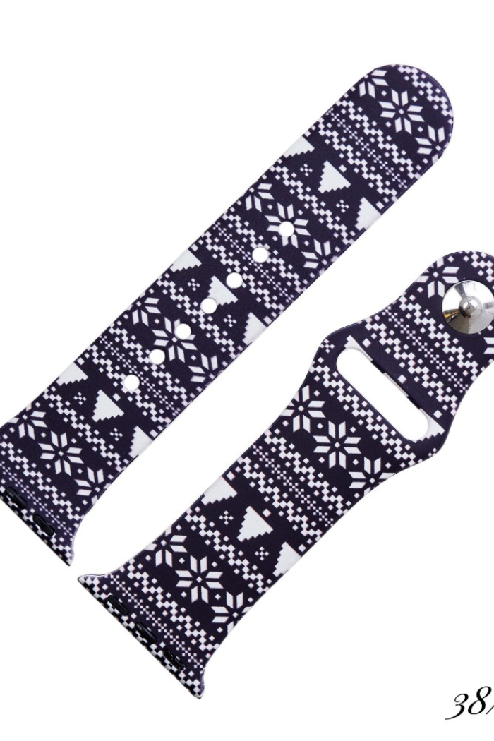 Silicone Watch Band for Apple Watches.