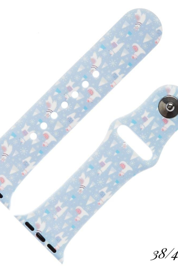 Silicone Watch Band for Apple Watches.