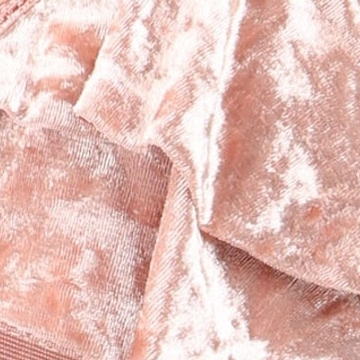 Adjustable Strap Velvet Layer Trim Bralette.