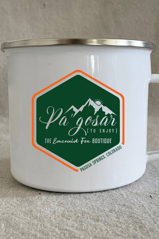 Enamel Camper Mug