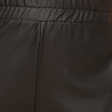 Faux Leather Pants with Pockets