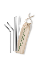 Protecting the Planet, One Sip at a Time, Stainless Straw Set