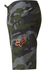 Fox Racing Overhead Camo Stretch Board shorts.