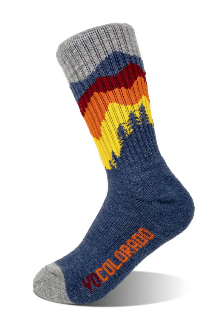 Socks - Timberline Colorado Flag.