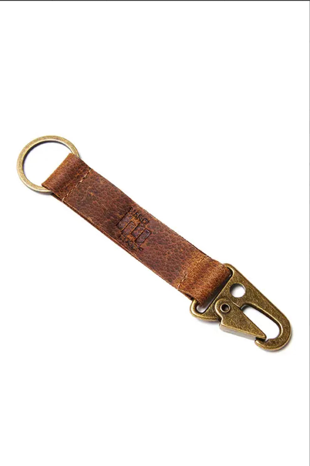 Men's Leather Keychain