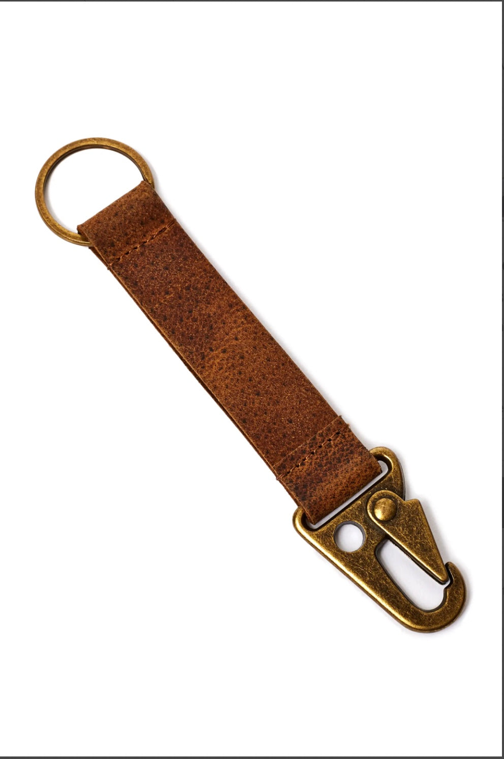 Men's Leather Keychain.
