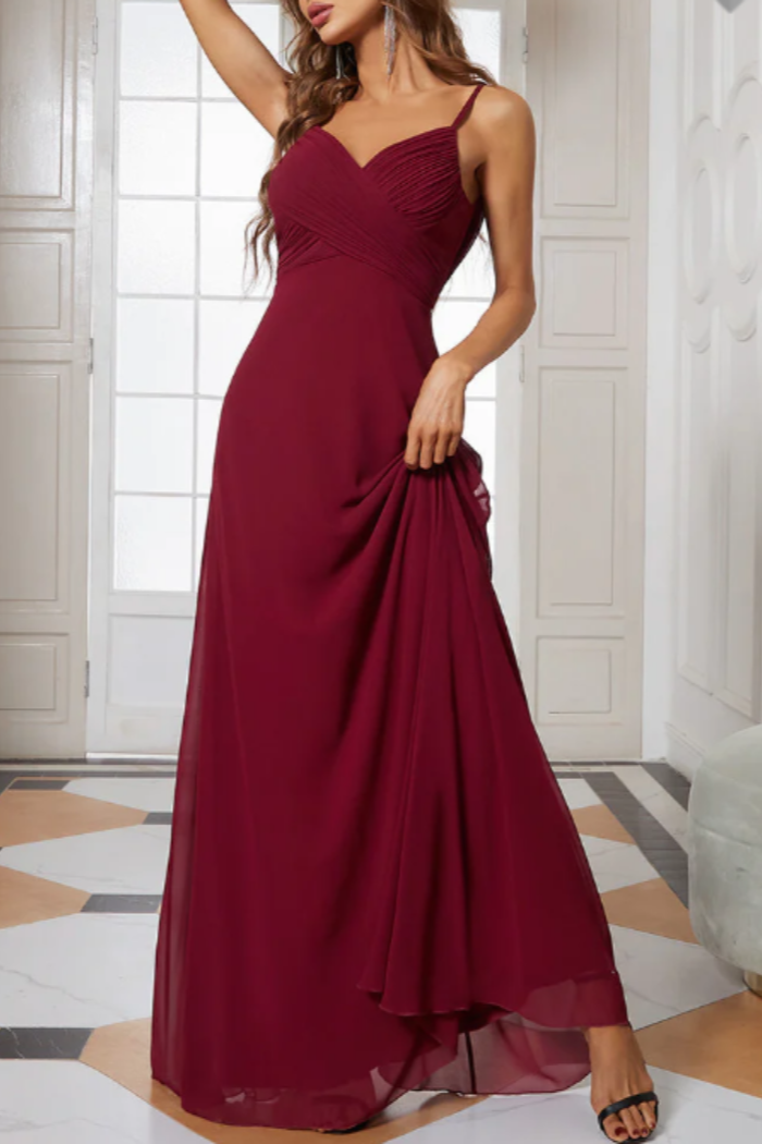 Sleeveless Evening Dresses with an A Line Silhouette