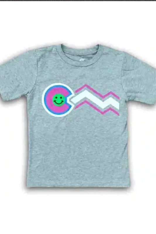 Youth Colorado Smiley Tee.