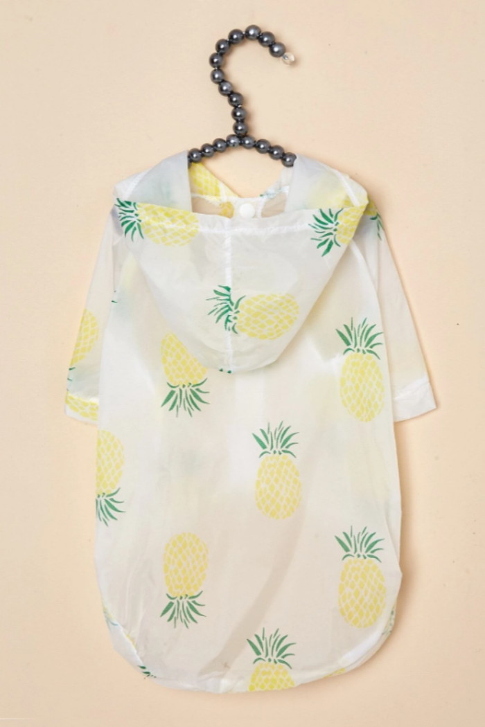 Fruit Print Sun Protection Pet Shirt