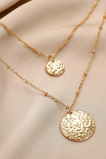 Rounded Charm Layered Necklace
