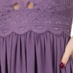 Crochet Lace Long Cami w/adjustable Straps & Removable Bra Pads