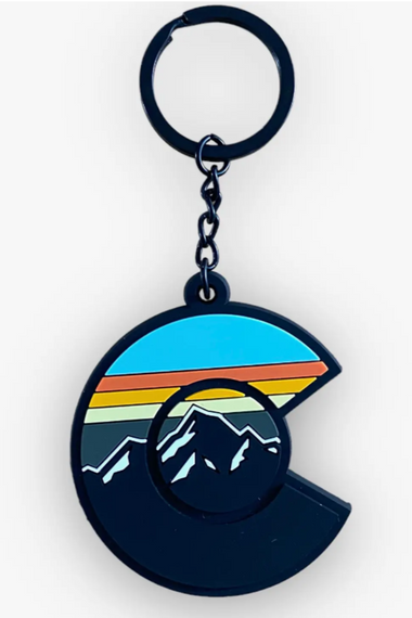 Colorado Logo Keychains