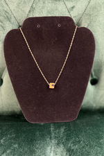 Cruiser Ski Necklace - Gold Plated