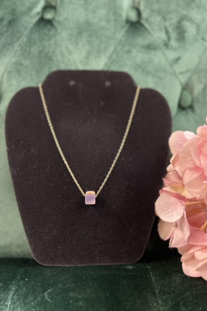 Cruiser Ski Necklace - Gold Plated.