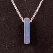 Shorty Ski Necklace - Silver Plated