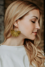 Tassel Earrings w/Gold Hardware