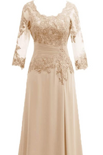 Mother of the Bride, Evening, Wedding Guest Dress in Champagne