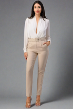 High Waisted Belted Pant