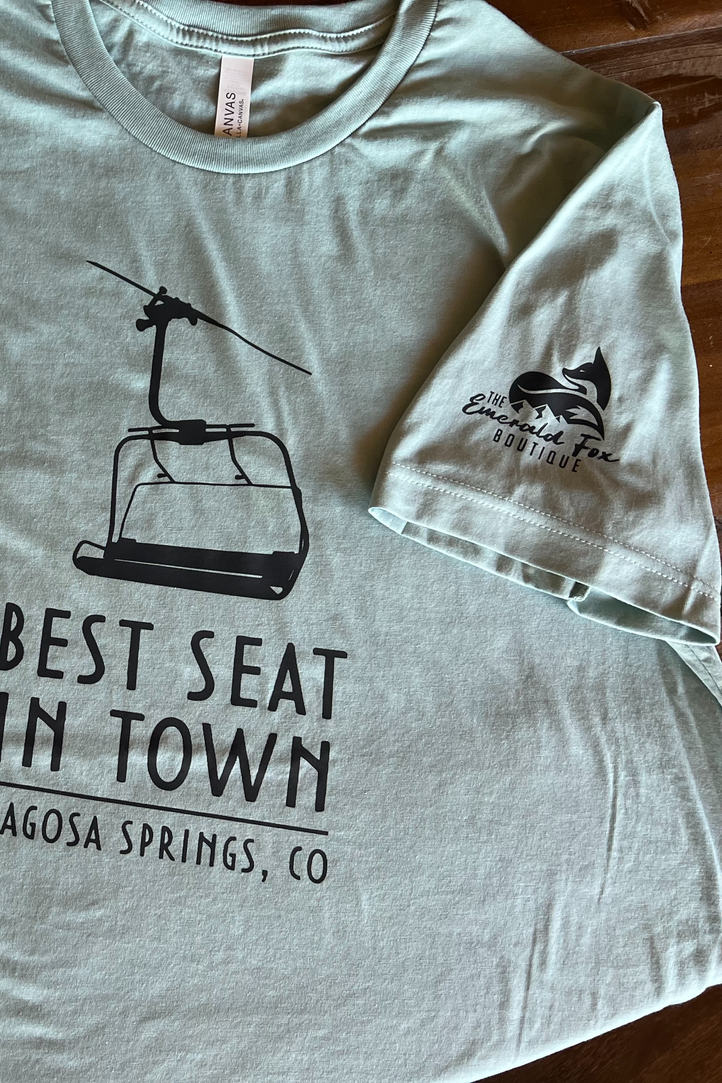 "Best Seat in Town" Graphic Tee