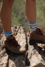 Socks - The Maroon Bells Colorado Flag Wool.