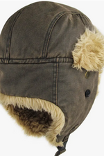 Canvas Trapper Hat