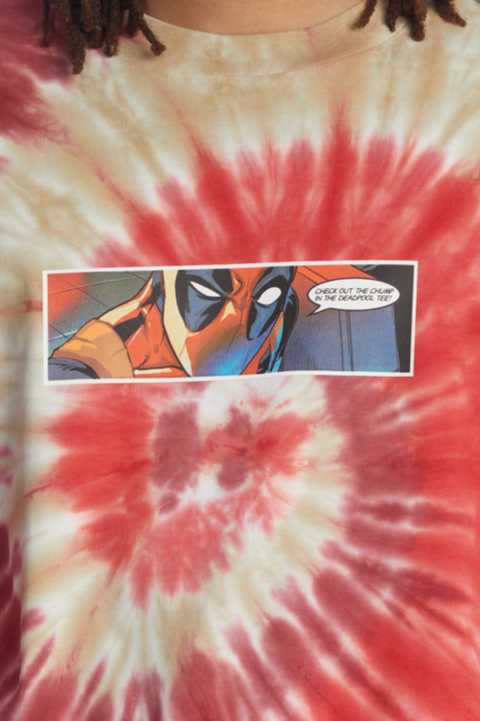 DC Men's Marvel Deadpool Streets Long Sleeve Tshirt.