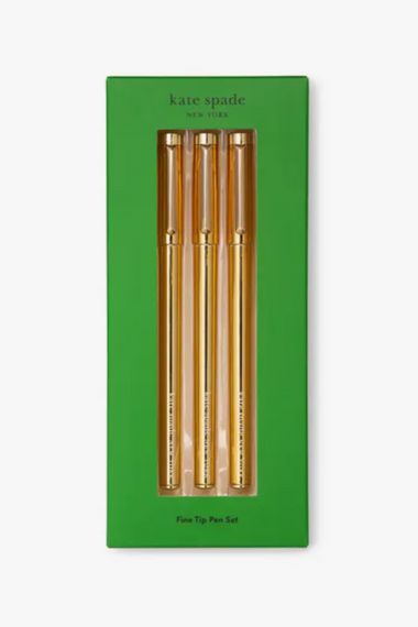 Fine Tip Pen Set, Gold