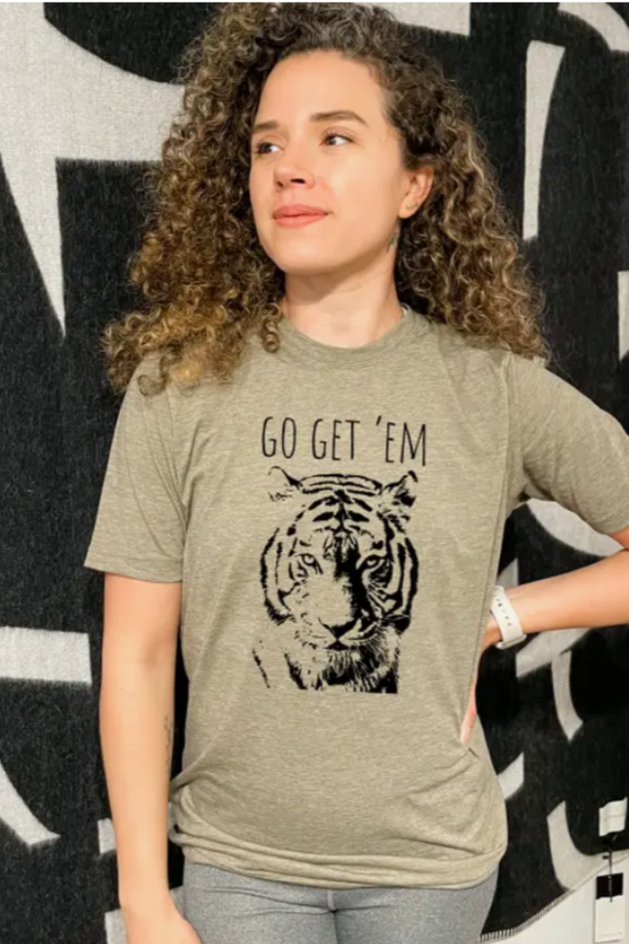 Go Get 'Em Tiger - Unisex Tee.