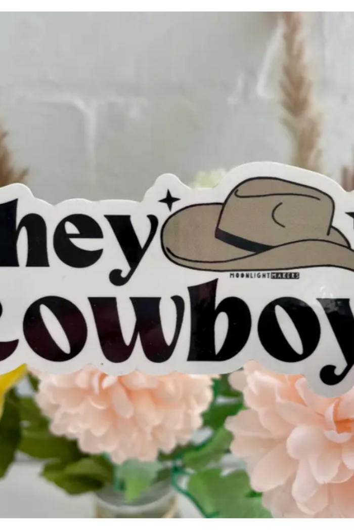Hey Cowboy - Stickers - Western, Southern