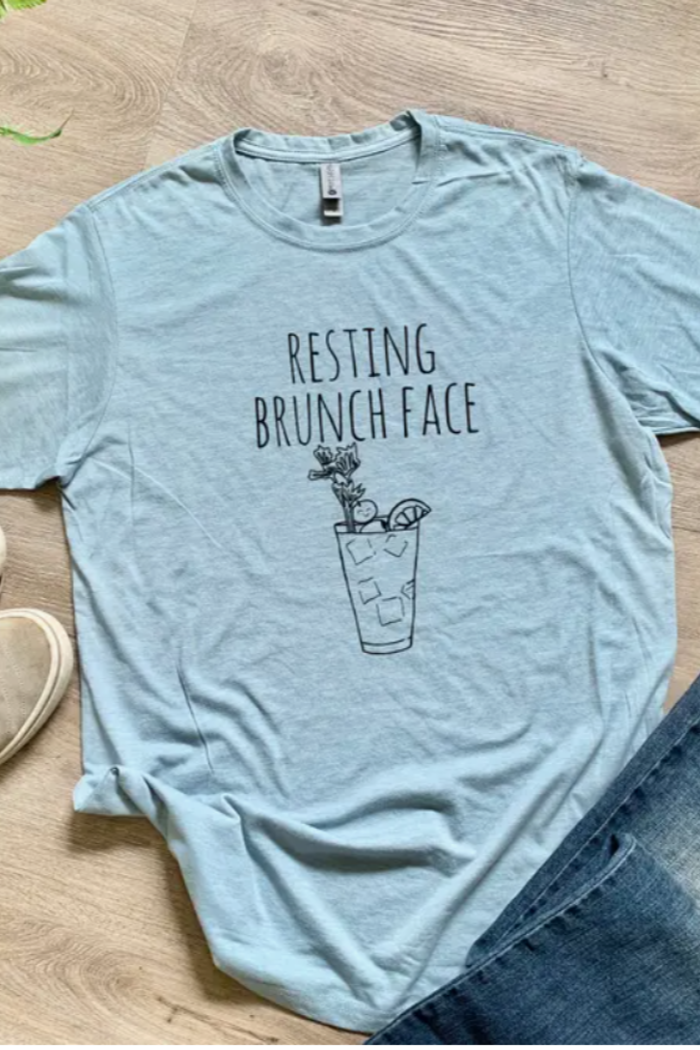 Resting Brunch Face - Funny Unisex Tee