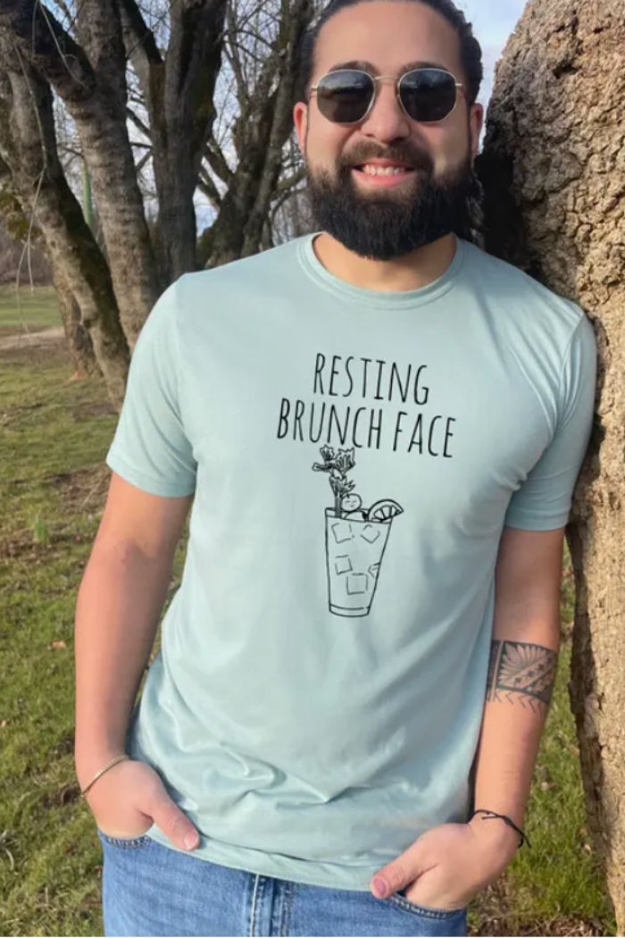 Resting Brunch Face - Funny Men's Tee