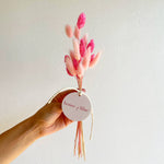 Dried Flowers: Bunny Tail Bundle (Light Pink and Dark Pink).