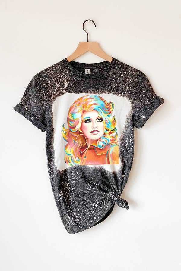 WaterColor Queen Dolly Graphic Tee.