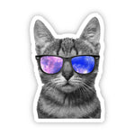 Cat Sunglasses Sticker.