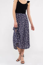Spotted Midi Skirt